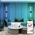 LED fence wall lights